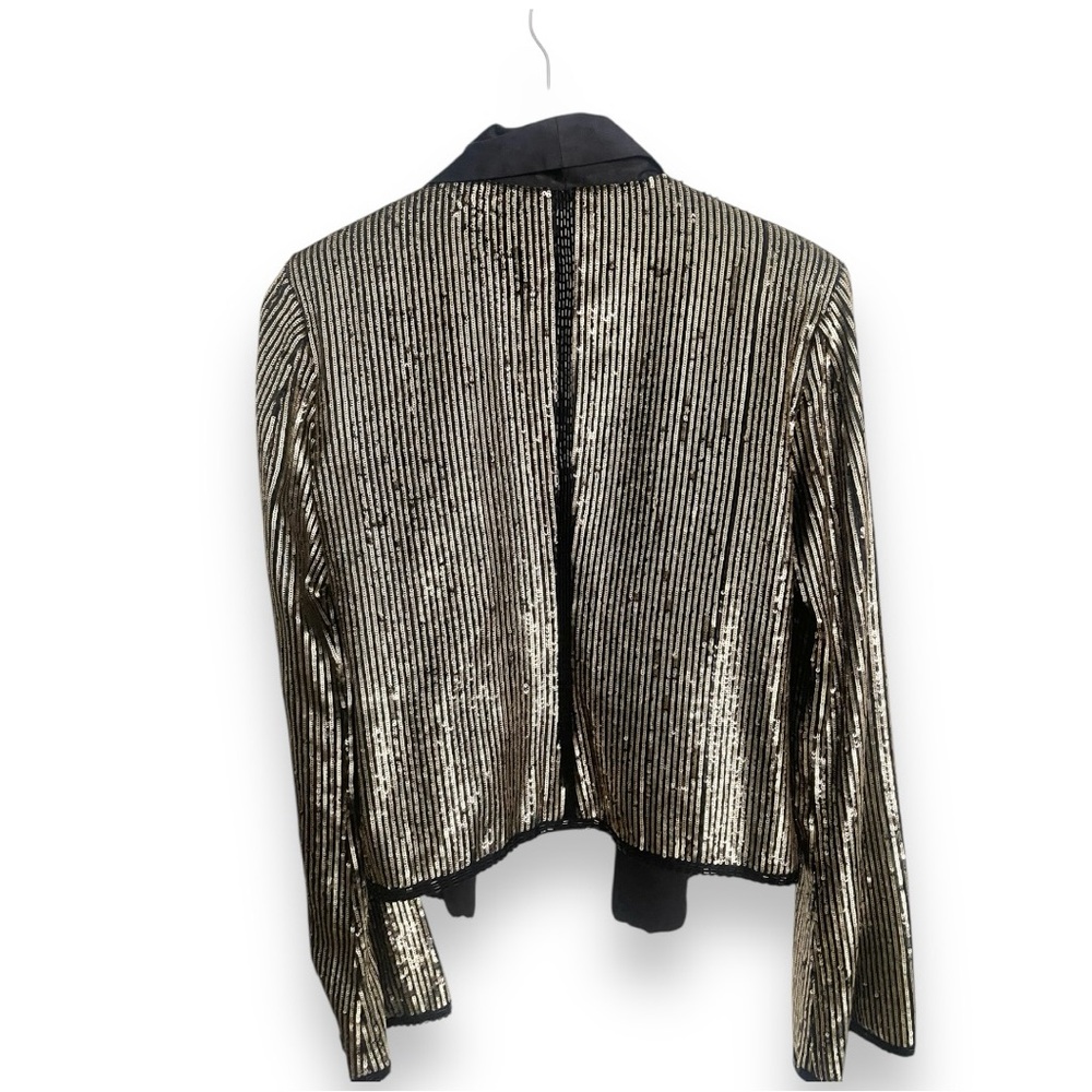 Rosie HW x PAIGE Metallic Sequin Blazer Size M
Worn Once . Super Rare . - Picture 8 of 14